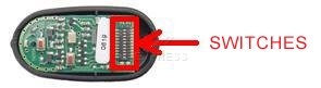 Remote: SEAV Be-Happy-S2 with 2 buttons