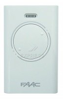 Remote: FAAC XT2 433 SLH with 2 buttons