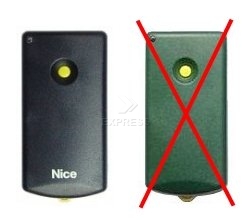 Remote: NICE K1M 26.995 MHz with 1 buttons