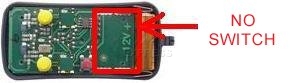 Remote: ALLMATIC PASS-2 with 2 buttons