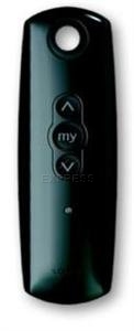 Remote: SOMFY TELIS-1-RTS black with 3 buttons