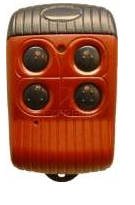 Remote: ALLMATIC BRO4WN red with 4 buttons