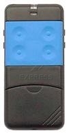 Remote: CARDIN S435-TX4 blue with 4 buttons