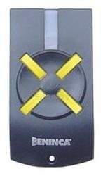 Beninca T 4WK Gate remote control 4 buttons 433.92 MHz - Remote Control Express