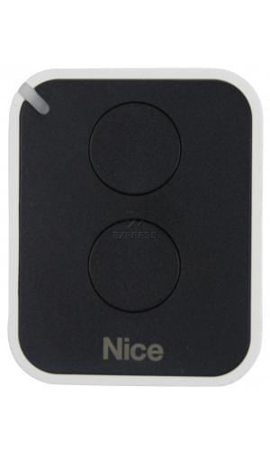 Nice ON 2E Gate remote control 2 buttons 433.92 MHz - Remote Control Express