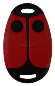 Sea COCCINELLA COPY RED TX2 Gate remote control 2 buttons 433.92 MHz - Remote Control Express