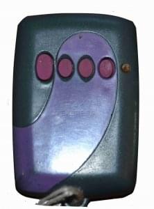 V2 TRR 4 PURPLE Gate remote control 4 buttons 433.92 MHz - Remote Control Express
