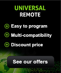 Our Universal TV remote controls 